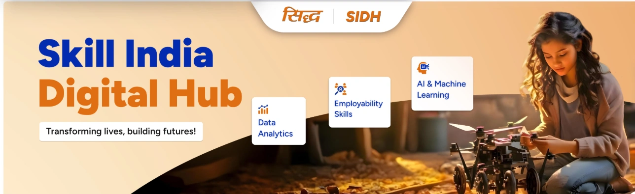 Blogging सीखने वालों के लिए मुफ्त सरकारी कोर्स 2025 – Skill India से लेकर Digital Seva तक 2 Blogging सीखें फ्री में – सरकारी कोर्स 2025 के लिए हिंदी थंबनेल जिसमें Skill India, MyGov, Digital Seva दिख रहा है और ₹0 फीस व सर्टिफिकेट की जानकारी दी गई है