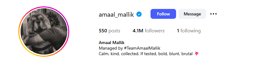 Amaal Mallik Net Worth 2025: Bigg Boss से जुड़ाव, लग्ज़री लाइफ़ और कमाई का सफर 2 Amaal Mallik Instagram