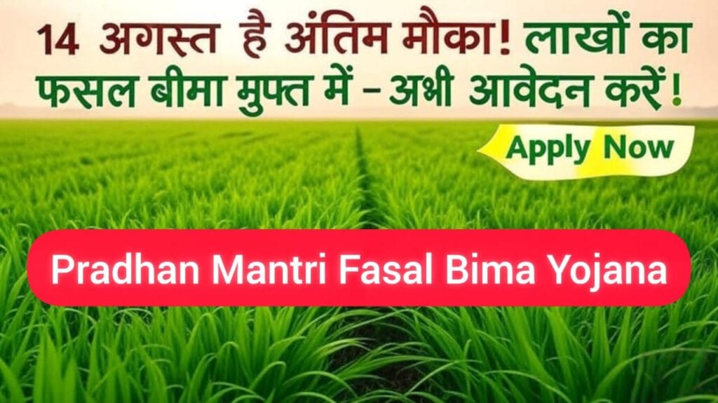 14 अगस्त है आखिरी मौका! Fasal Bima Yojana 2025 से उठाएं लाखों का लाभ – जानिए कैसे करें आवेदन