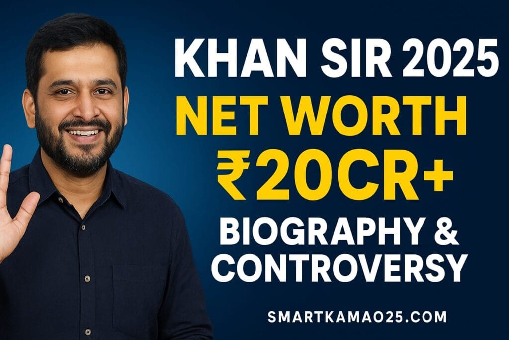 Khan Sir Net Worth 2025 Biography, Career, , Controversies