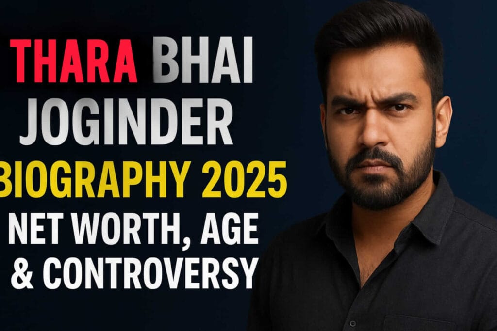 Thara Bhai Joginder Net Worth 2025 Biography, Controversy, Age और Viral Journey