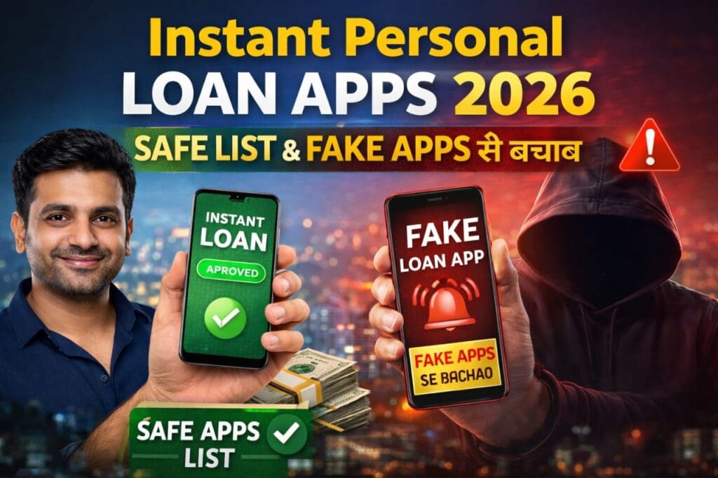 Instant Personal Loan Apps 2026 – Safe List & Fake Apps Se Bachav