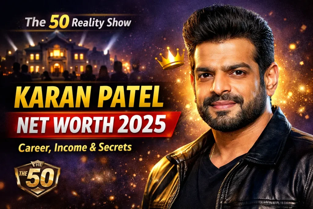 The 50 Contestant Karan Patel Net Worth 2026: Career, Income & Reality Show Journey